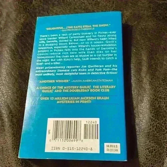 The cat who tailed a thief book - Picture 2 of 2